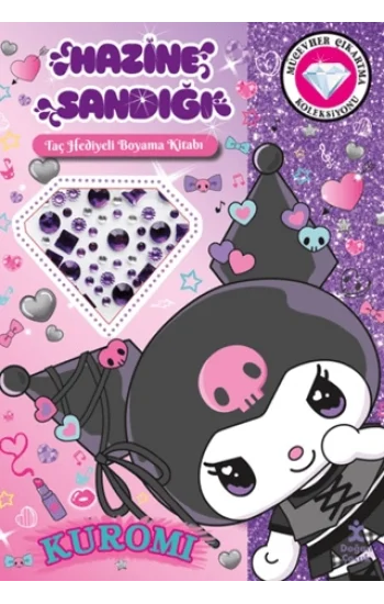 Kuromi - Hazine Sandığı (Taç Hediyeli Boyama Kitabı)