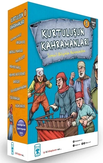 Kurtuluşun Kahramanları 3 Set (10 Kitap)