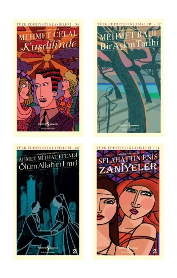 Kuşdilinde + Bir Aşkın Tarihi + Zaniyeler + Ölüm Allahın Emri- 4 Kitap Set