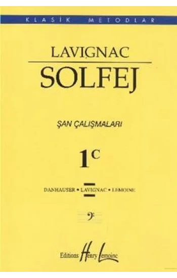 Lavignac Solfej 1C - Küçük Boy