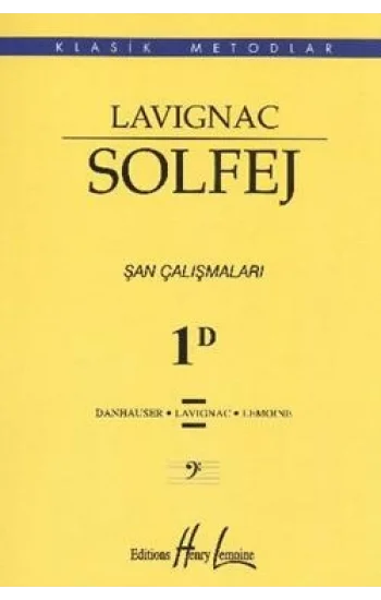 Lavignac Solfej 1D (Küçük Boy)