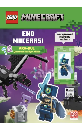 Lego Minecraft End Macerası Ara-Bul Çıkartmalı Faaliyet Kitabı