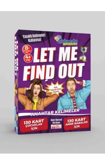 Let Me Find Out (Anahtar Kelimeler)