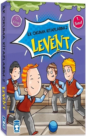Levent İlk Okuma Kitaplarım 2 - Set (10 Kitap)