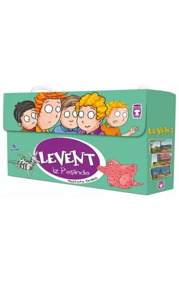 Levent İz Peşinde (5 Kitap Takım)