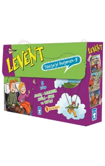 Levent Türkiyeyi Geziyorum - 5 (5 Kitap Takım)