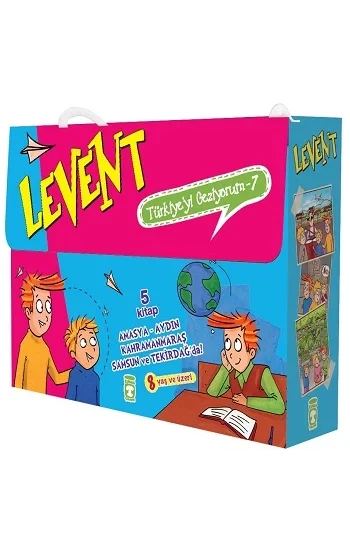 Levent Türkiyeyi Geziyorum 7 Set (5 Kitap)