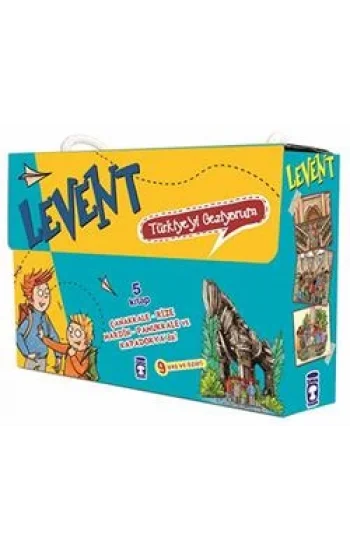 Levent Türkiyeyi Geziyorum Seti (5 Kitap Takım Kutulu)