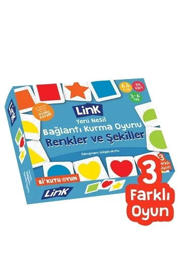 Link - Renkler Şekiller Bağlantı Kurma Oyunu