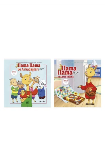 Llama Llama Ve Arkadaşları + Llama Llama Ve Şanslı Pijama- 2 Kitap Set - Iş Bankası Özel Set