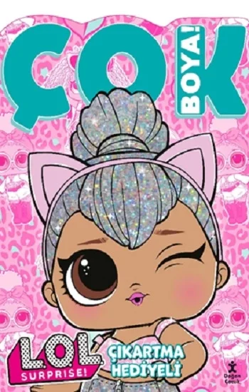 LOL Surprise ÇOK BOYA! Çıkartmalı Dev Boyama Kitabı