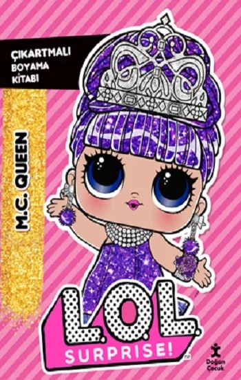 L.O.L Surprise!-Mc Queen-Çıkartmalı Boyama Kitabı
