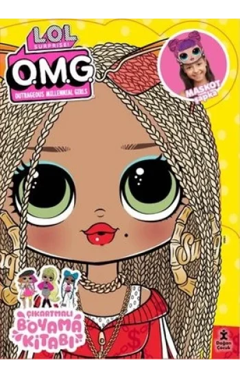 Lol Surprise! O.M.G. Çıkartmalı Boyama Kitabı - Maskot Şapka