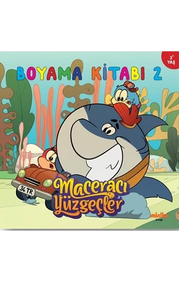 Maceracı Yüzgeçler Boyama Kitabı 2