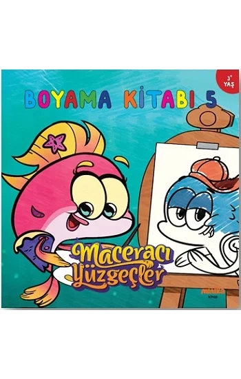 Maceracı Yüzgeçler Boyama Kitabı 5