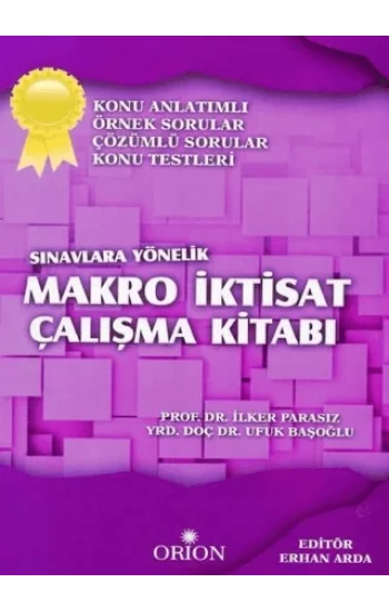 Makro İktisat Çalışma Kitabı