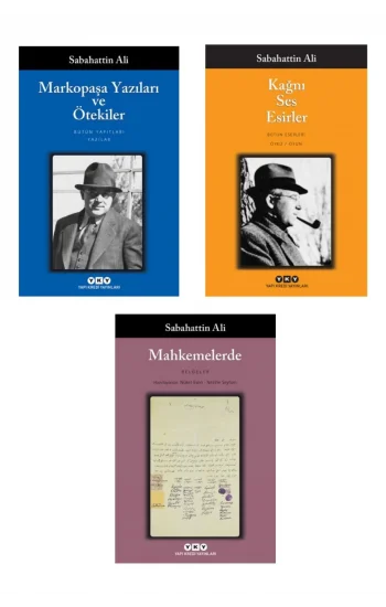 Markopaşa Yazıları Ve Ötekiler + Kağnı Ses Esirler + Mahkemelerde (belgeler)- 3 Kitap Set