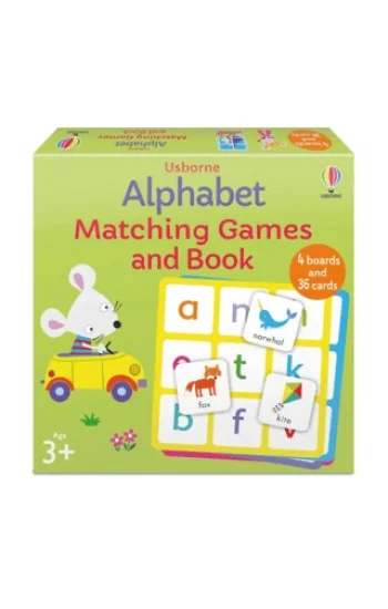 Matching Games and Book: Alphabet