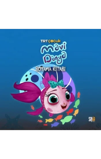 Mavi Dünya Boyama Kitabı