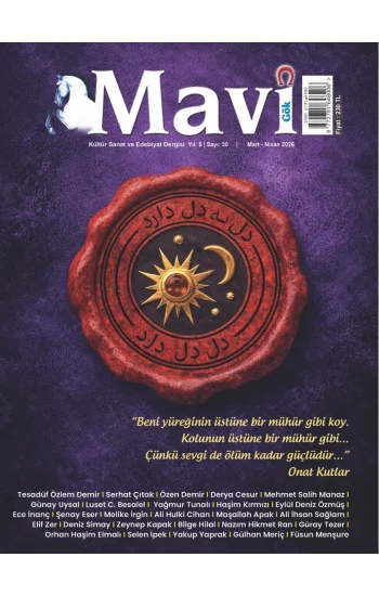 Mavi Gök  Kültür Sanat  ve Edebiyat Dergisi 30. Sayı