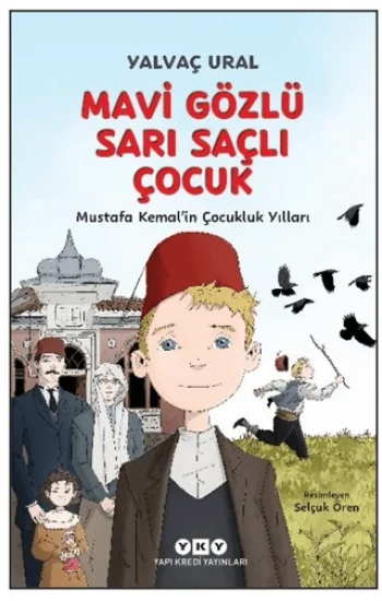 Mavi Gözlü Sarı Saçlı Çocuk (Fleksi Kapak)