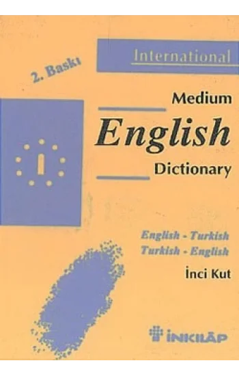 Medium English Dictionary English - Turkish Turkish - English