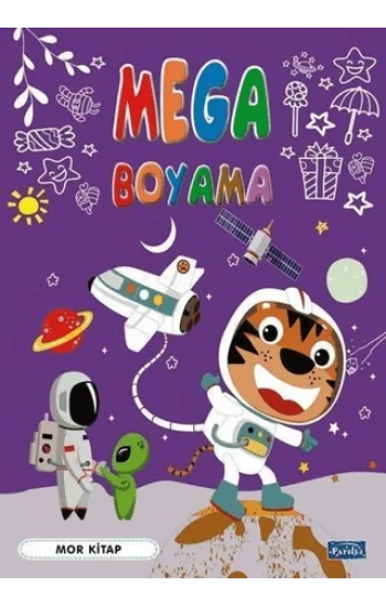 Mega Boyama - Mor Kitap