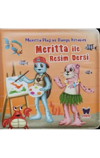 Meritta İle Resim Dersi - Meritta Plaj ve Banyo Kitabım