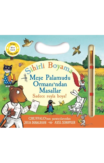 Meşe Palamudu Ormanından Masallar - Sihirli Boyama - Ciltli
