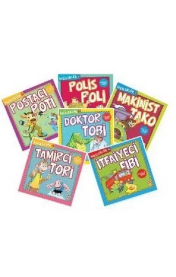 Meslekler Set (6 Kitap Takım)