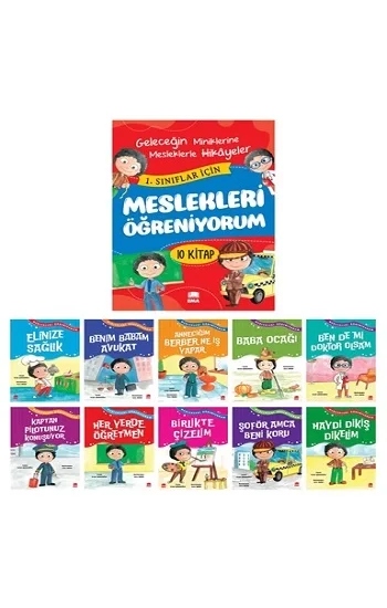 Meslekleri Öğreniyorum (10 Kitap)