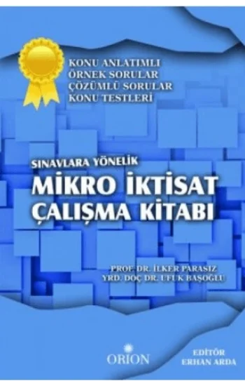 Mikro İktisat Çalışma Kitabı