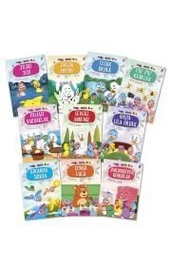 Mini Masallar 4 - (10 Kitap Takım)