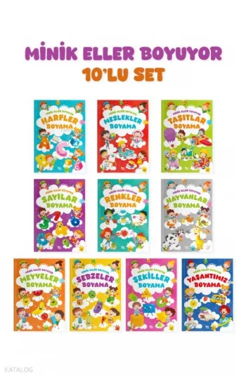 Minik Eller Boyuyor – 10 Kitaplık Set