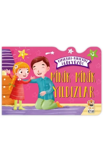 Minik Minik Yıldızlar - Kıpırtılı Pırıltılı Gökyüzü (Ciltli)