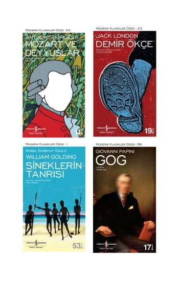 Mozart Ve Deyyuslar + Demir Ökçe + Sineklerin Tanrısı + Gog- 4 Kitap Set - Iş Bankası Özel Set