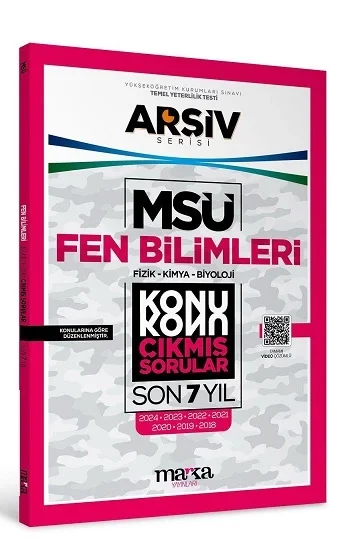 MSÜ FEN BİLİMLERİ Konu Konu ÇIKMIŞ SORULAR Son 7 Yıl