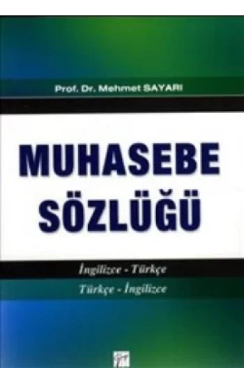 Muhasebe Sözlüğü