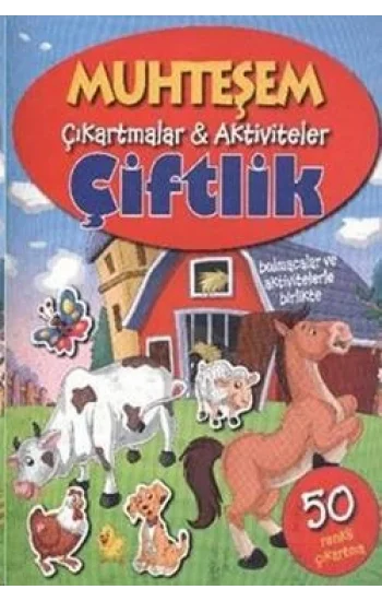 Muhteşem Çıkartmalar Aktiviteler - Çiftlik
