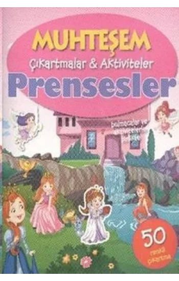 Muhteşem Çıkartmalar Aktiviteler - Prensesler