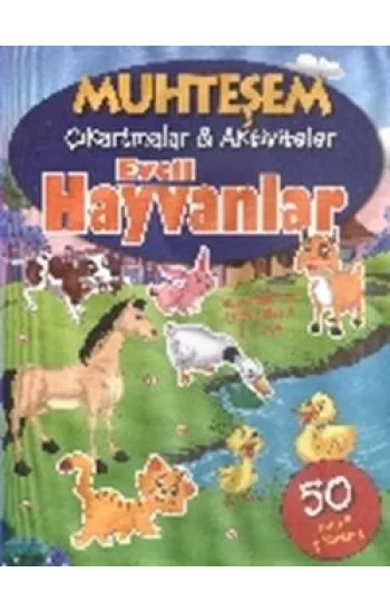 Muhteşem Çıkartmalar ve Aktiviteler : Evcil Hayvanlar