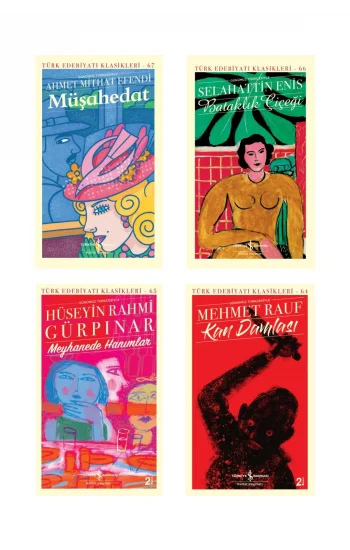 Müşahedat + Bataklık Çiçeği + Meyhanede Hanımlar + Kan Damlası- 4 Kitap Set