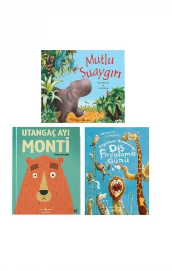 Mutlu Suaygırı, Utangaç Ayı Morti Ve Diş Fırçalama Günü 3lü Set