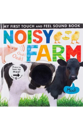 My First Touch and Feel Sound Book: Noisy Farm (Sesli Kitap)