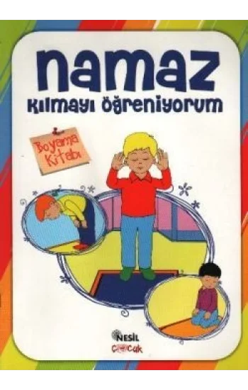 Namaz Kılmayı Öğreniyorum  Erkek - Boyama