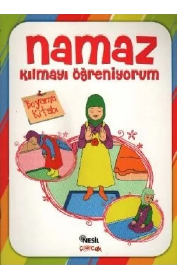 Namaz Kılmayı Öğreniyorum Kız - Boyama