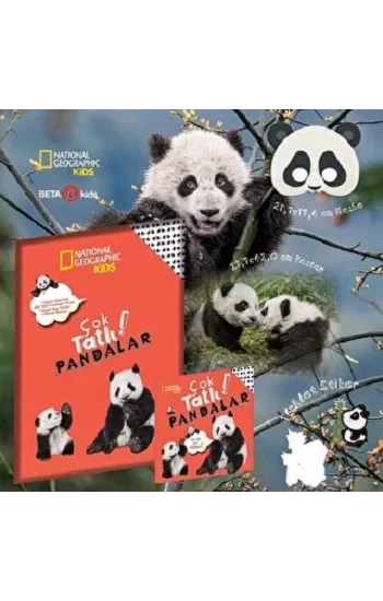 National Geographic Kids- ÇOK TATLI PAKET – ÇOK TATLI PANDALAR