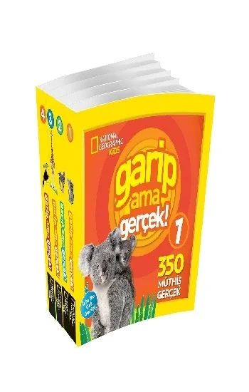 National Geographic Kids - Garip Ama Gerçek Seti (4 Kitap Takım)