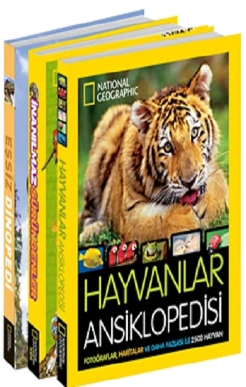 National Geographic Kids Hayvanlar Ansiklopedi Seti (Ciltli)
