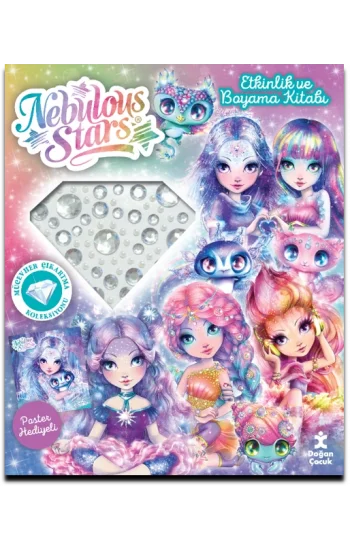 Nebulous Stars-  Mücevher Koleksiyonu - Etkinlik Ve Boyama Kitabı